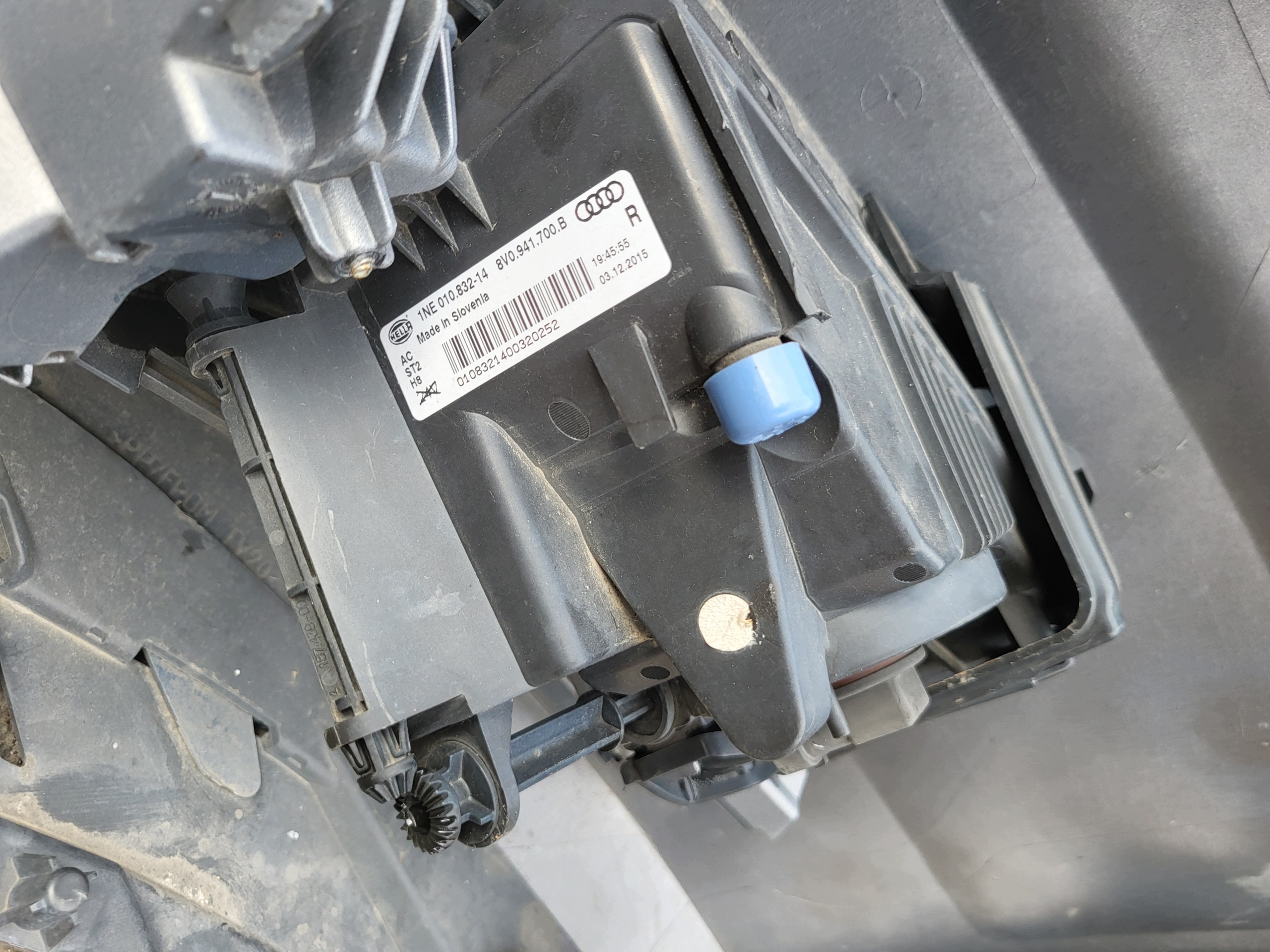 bumper front front HALAGENY right left accessories lower AUDI A3 8V ORYGIN.