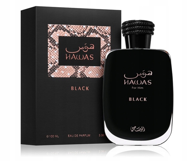 Rasasi Hawas Black 100 ml – Parfém pro muže
