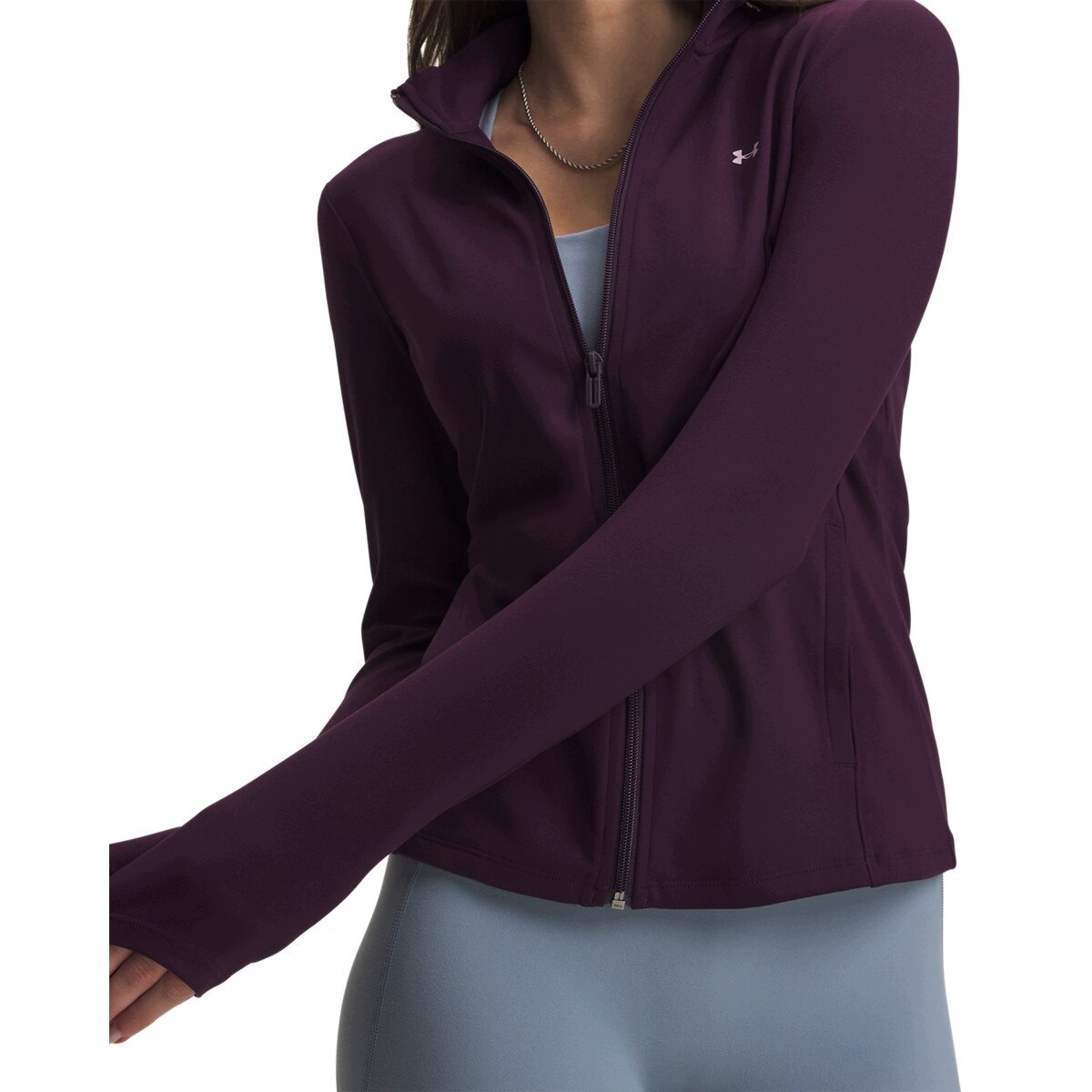 Mikina Under Armour S fialová