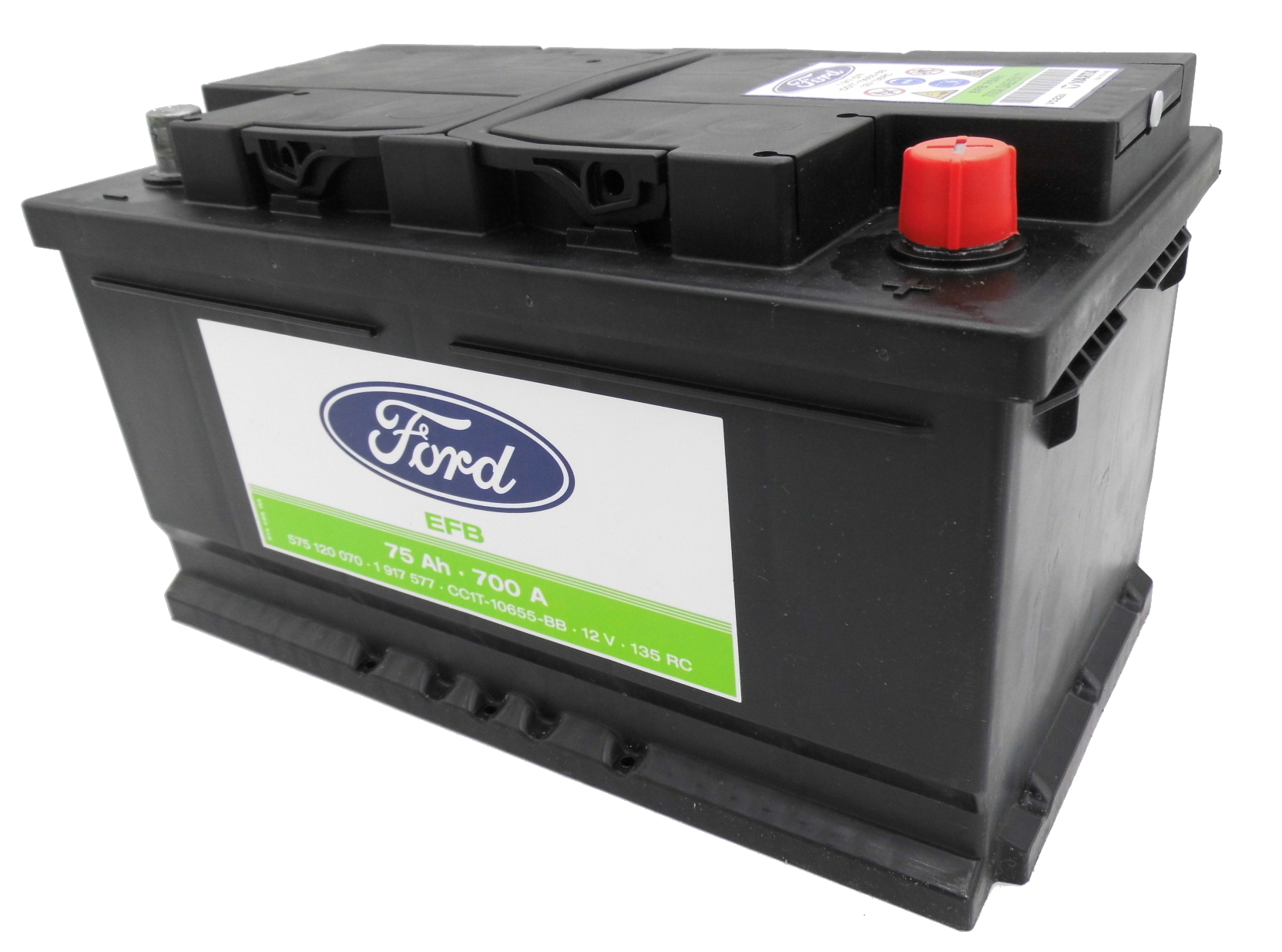 CC1T10655BB CC1T10655BB Акумулятор 75AH 700A FORD FOCUS MK3 FIESTA