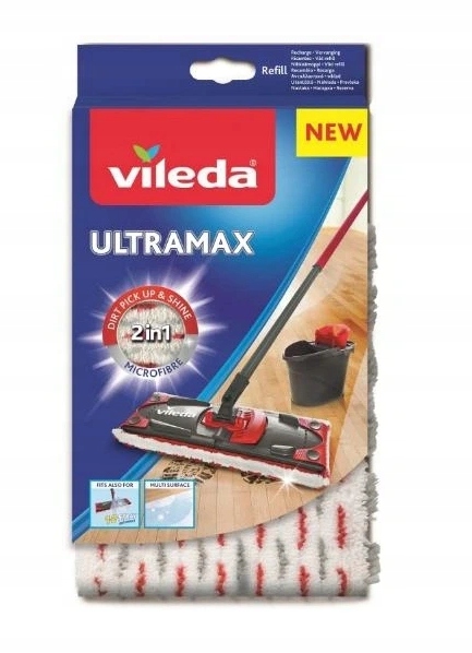 

Wkład do mopa Vileda UltraMax 2 w 1 Mikrofibra