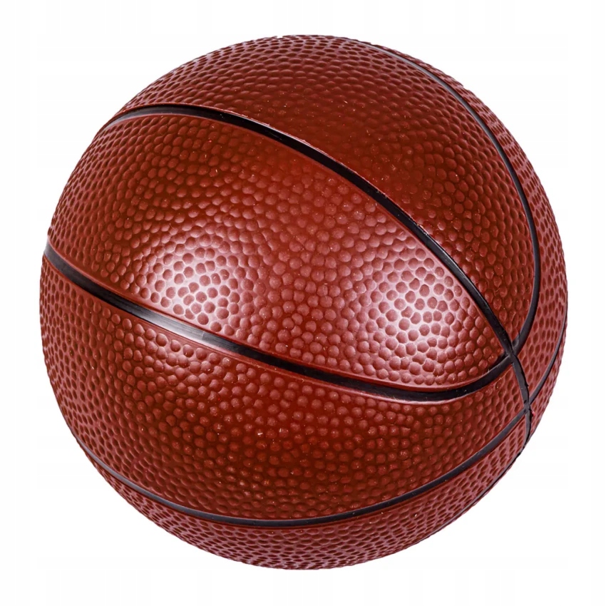 Kosz do Koszykówki Zestaw do Gry Koszykówkę Metalowa Obręcz + Piłka Pompka Wysokość produktu 14 cm