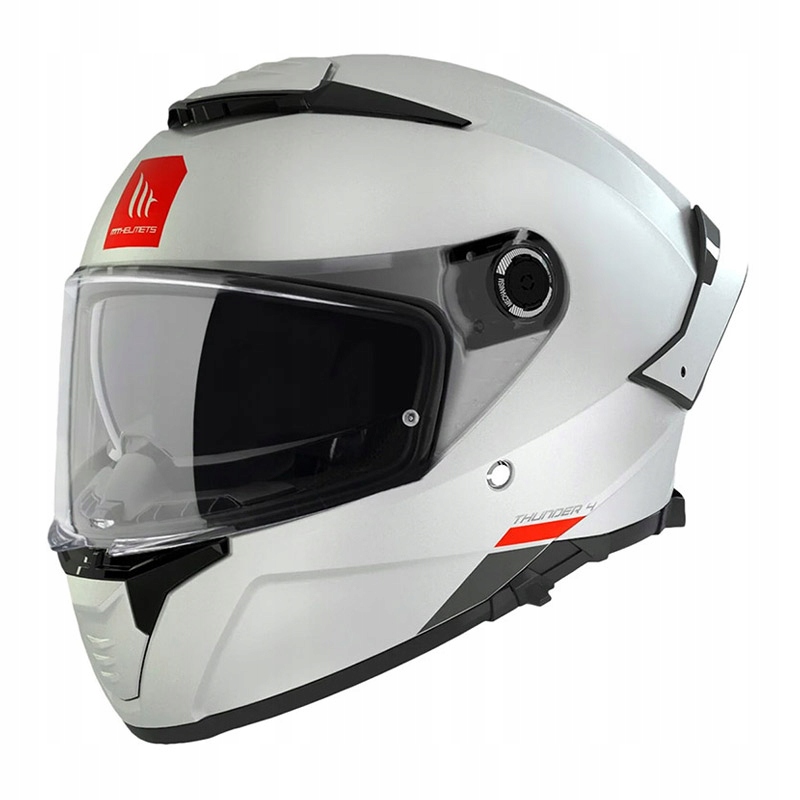 Kask integralny Mt Helmets Thunder 4 Sv A0 biały/połysk r. XXL