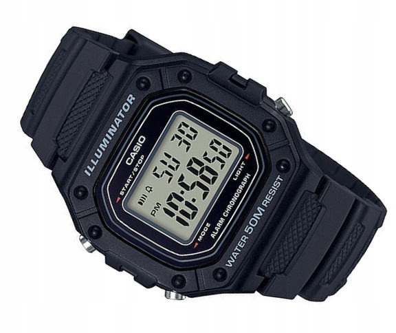 Mládežnické Sportovní Hodinky Casio W-218H-1AV