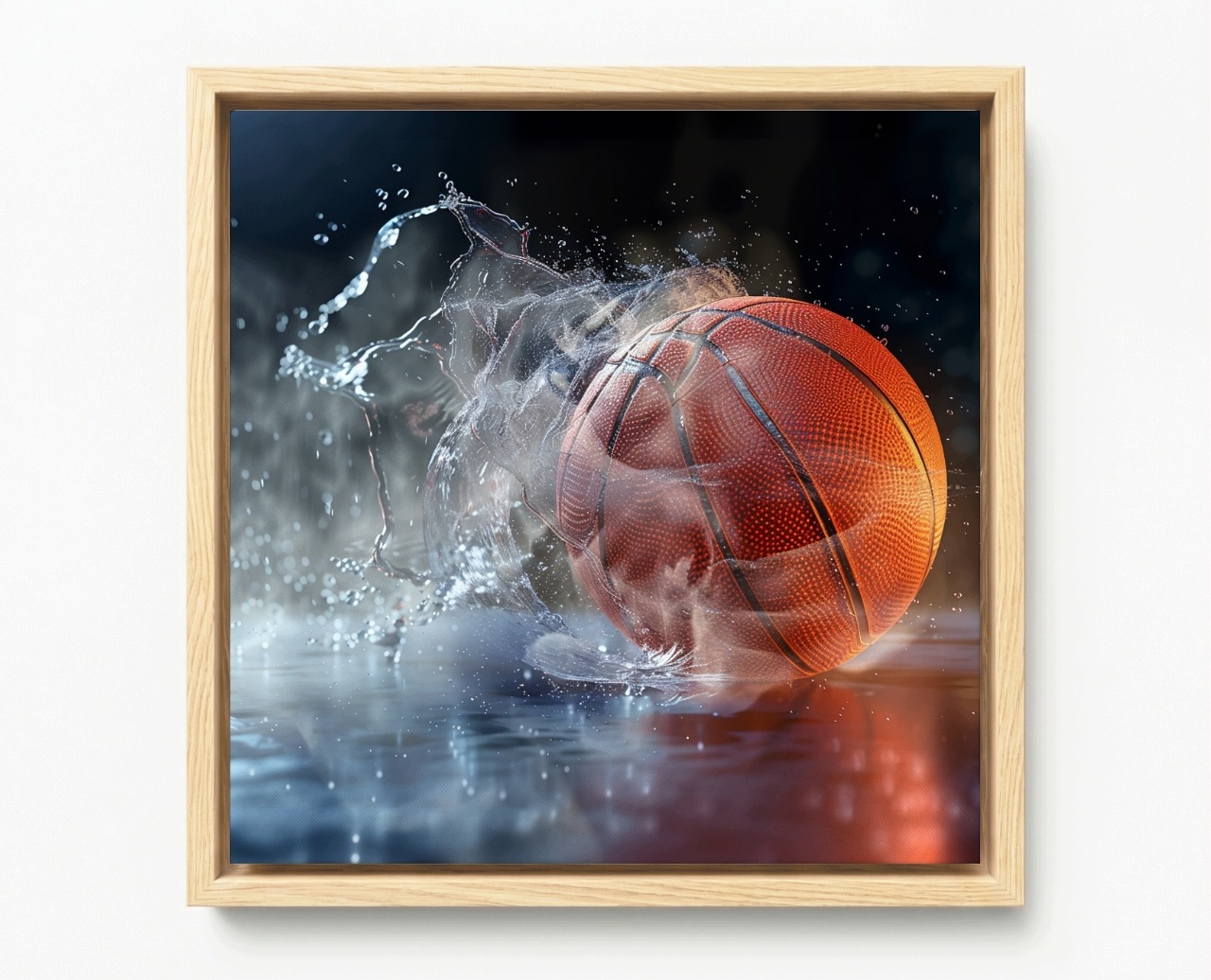 Obraz Rám American Box Sport Basketbal Basketball Hra Pohyb Lopta 60x60