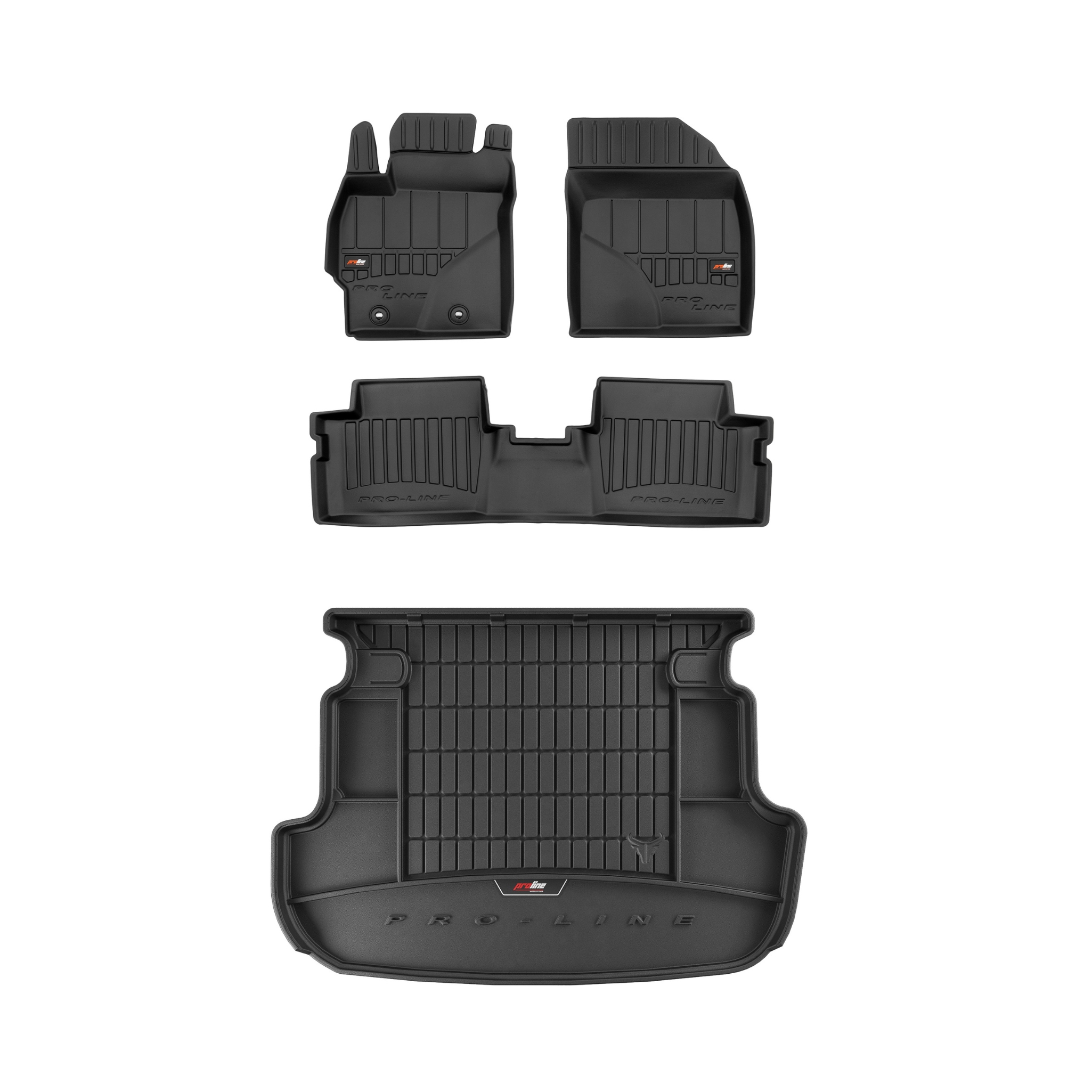 Frogum 3D sada gumových koberců a rohože s logem pro Toyota Corolla X 06-2013