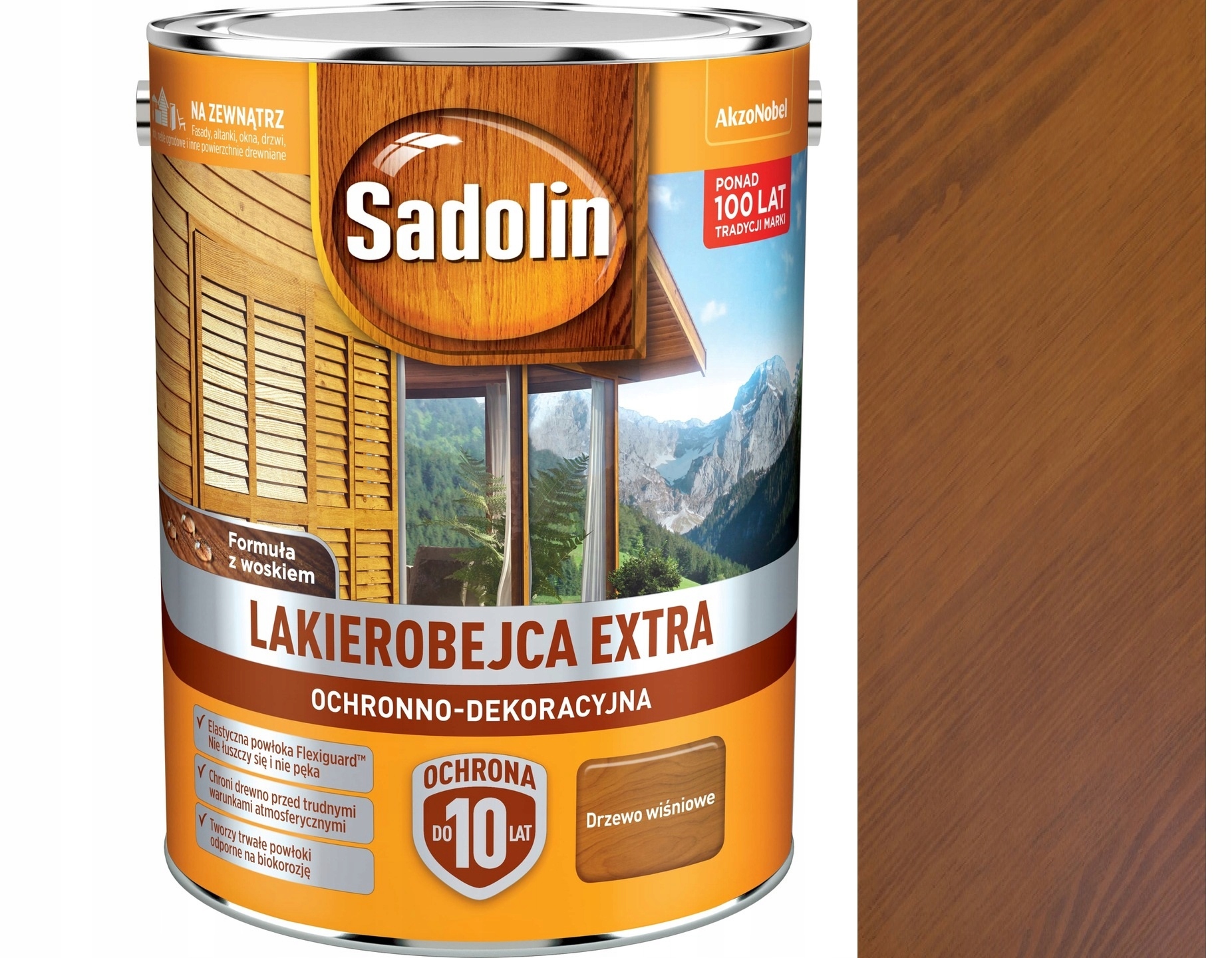 

Sadolin Extra Lakierobejca 5L Drzewo Wiśniowe