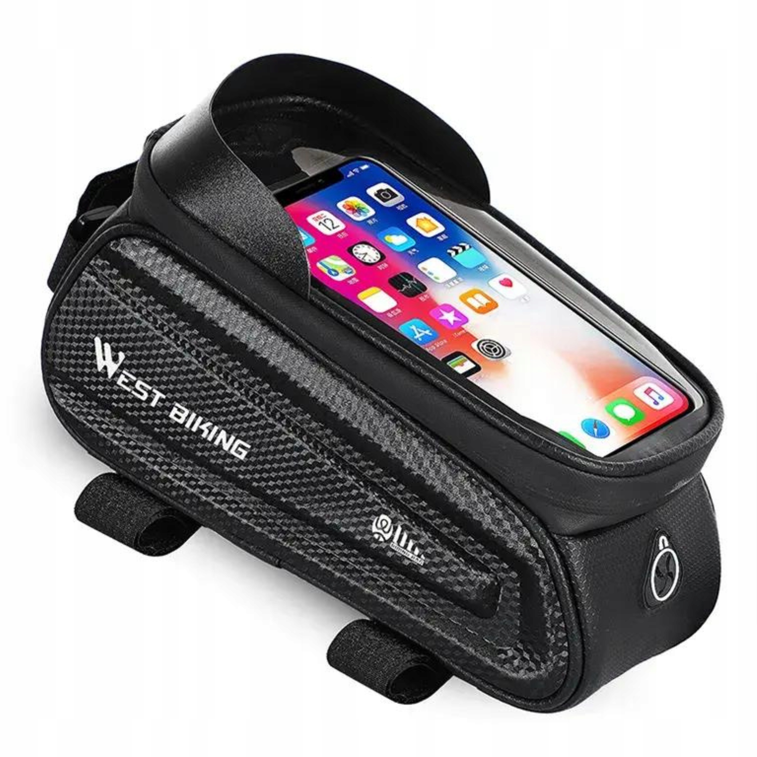 TORBA ROWEROWA NA RAMĘ BAGAŻNIK ORGANIZER NA ROWER WODOODPORNA SAKWA EAN (GTIN) 4537367864328
