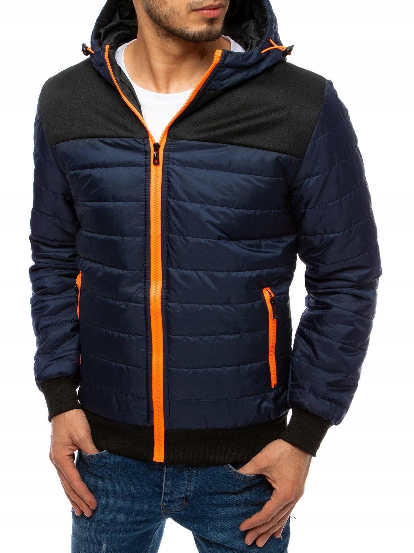 

Pikowana Męska Kurtka Przejściowa tx3697 - XXL