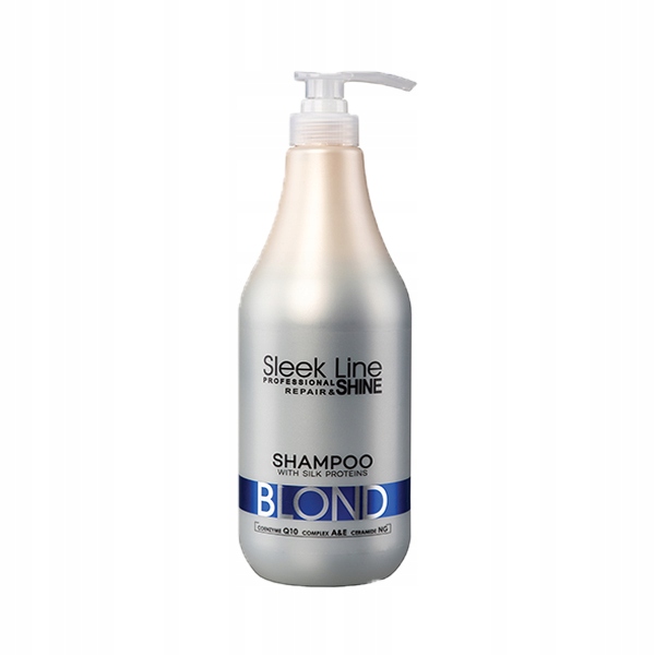 STAPIZ SLEEK LINE BLOND Szampon włosy blond 1L