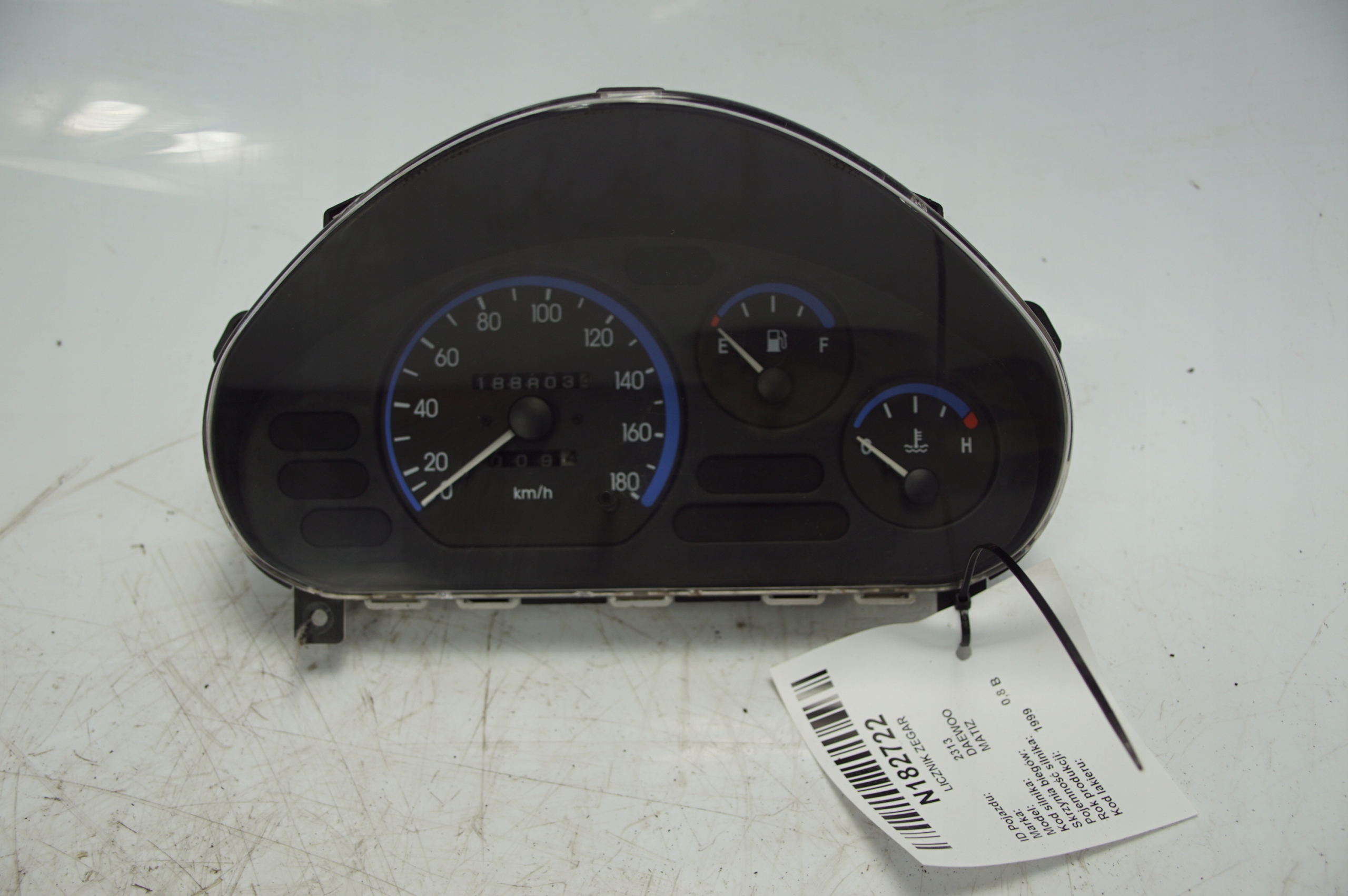dials clock 96527401 DAEWOO MATIZ
