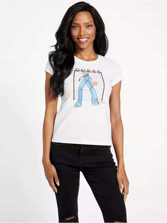 Guess dámské tričko Eco Camille XXL