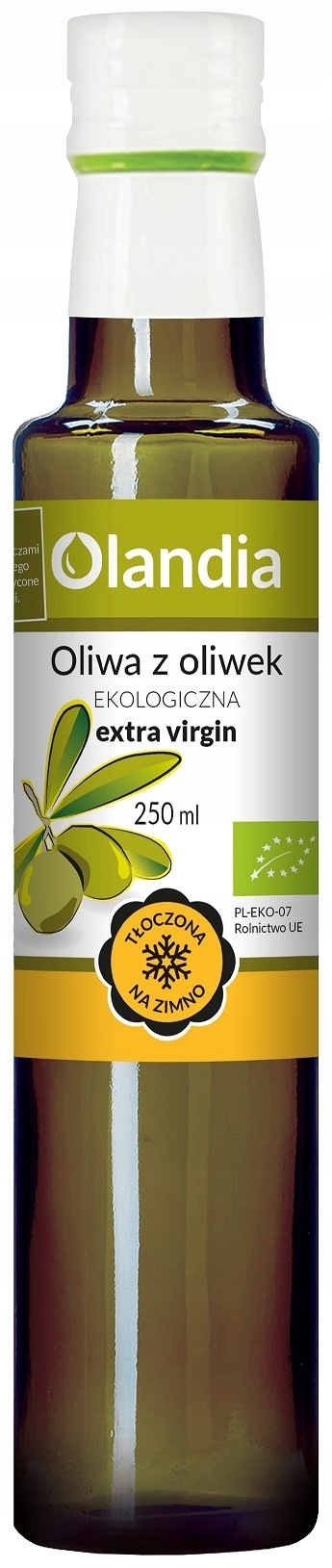 12x Oliwa Z Oliwek Extra Virgin Bio 250 ml Olandia