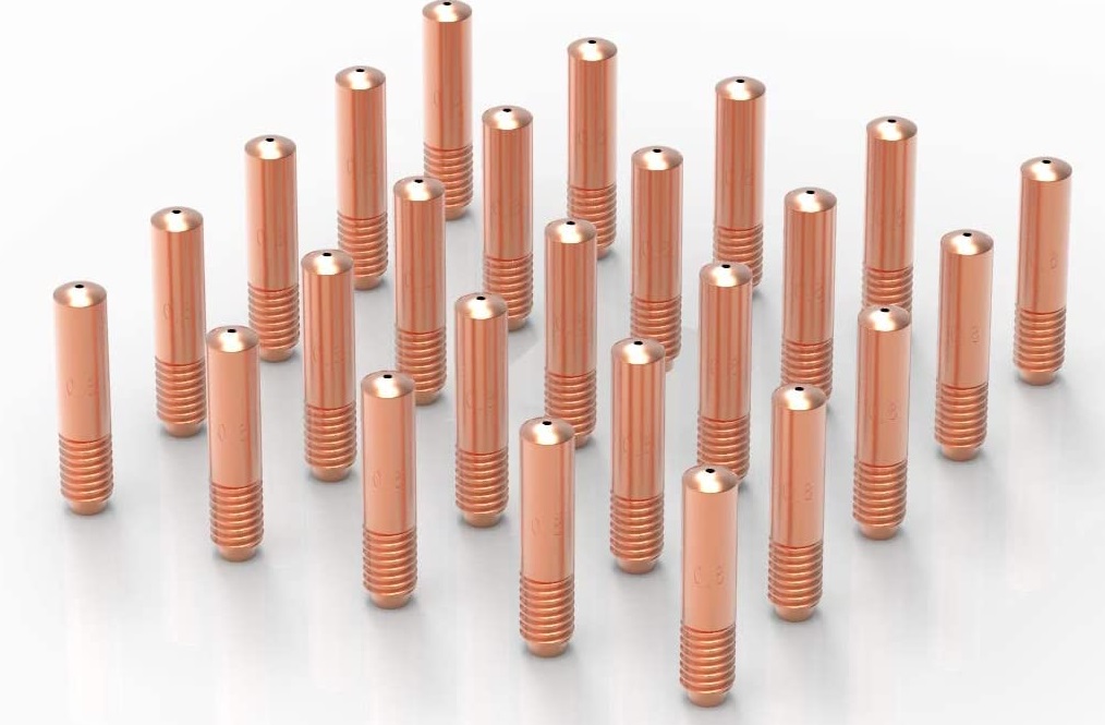 Końcówka prądowa 15 MB dysza do migomatu 0,8 10szt Marka EU