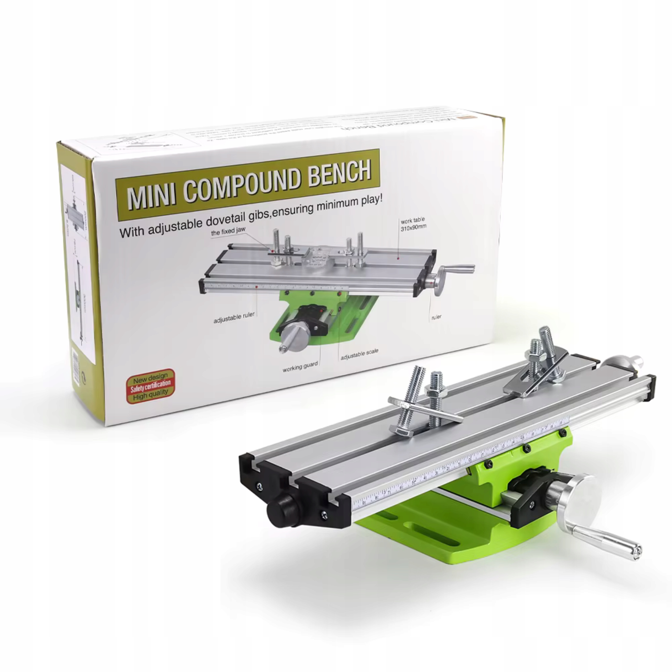 Svěrák pro vrtačku Multifunkční pracovní stůl pro vrtání a frézování Xy