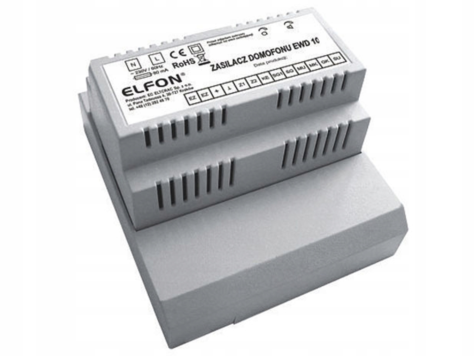 Zasilacz Domofonowy Elektronika Elfon EWD10