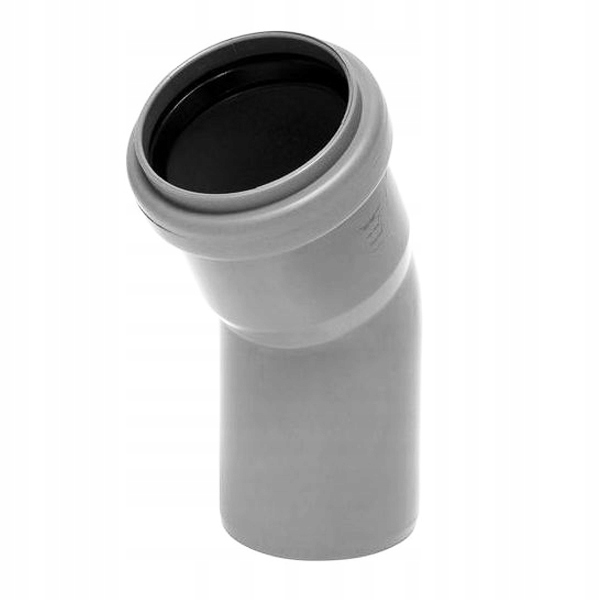 

Kolano 30° 110 mm Kanalizacyjne Wew. Szare Pcv Pp