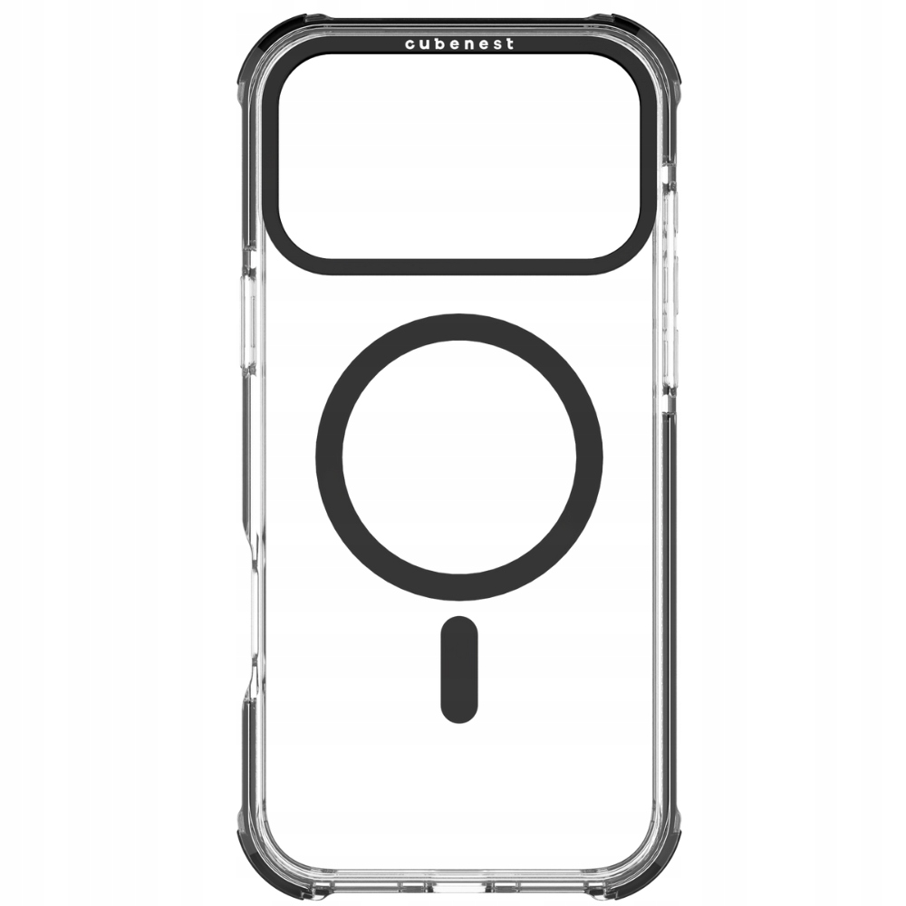 Kryt na iPhone 17 Pro MagPro Strong Guard černý MagSafe kompatibilní