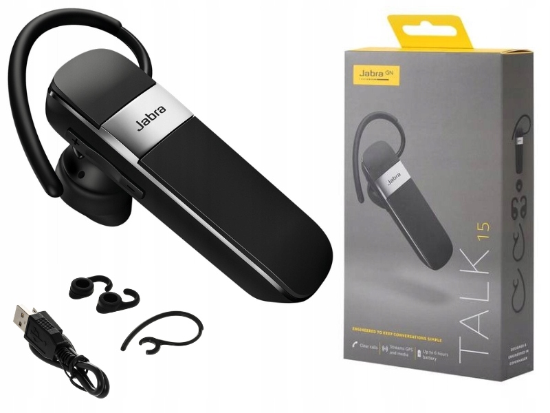 

Bezprzewodowa Słuchawka Bluetooth Jabra Talk 15