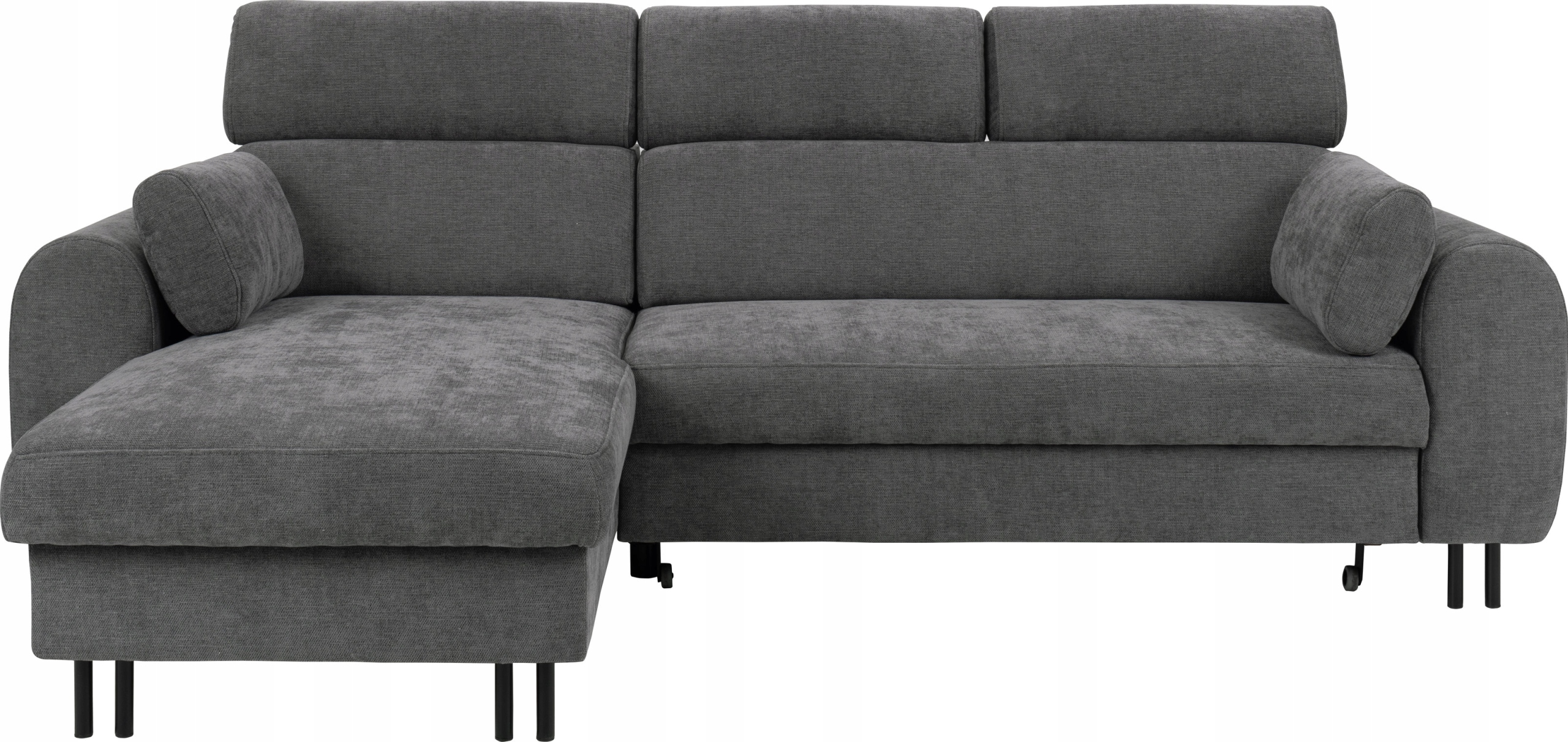 Rohová Sedací Souprava Arte s funkcí spaní Delfín Úložný prostor, Moderní design