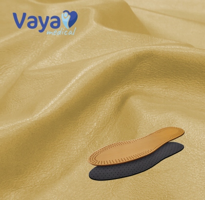 WKŁADKI DO BUTÓW PRZECIWPOTNE SKÓRA AKTYWNY WĘGIEL Grubość 2.8 mm