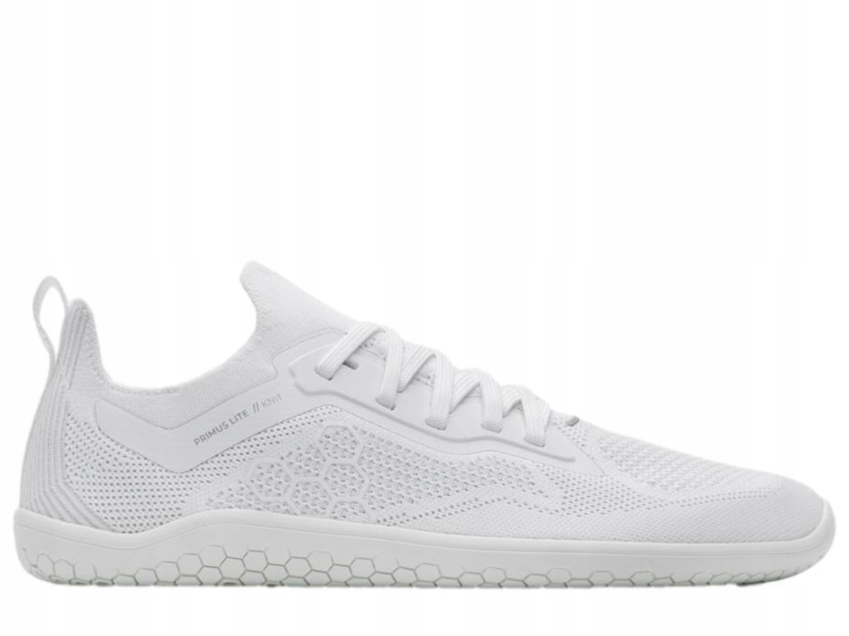 Buty Vivobarefoot Primus Lite Knit Mens Bright White Białe 46