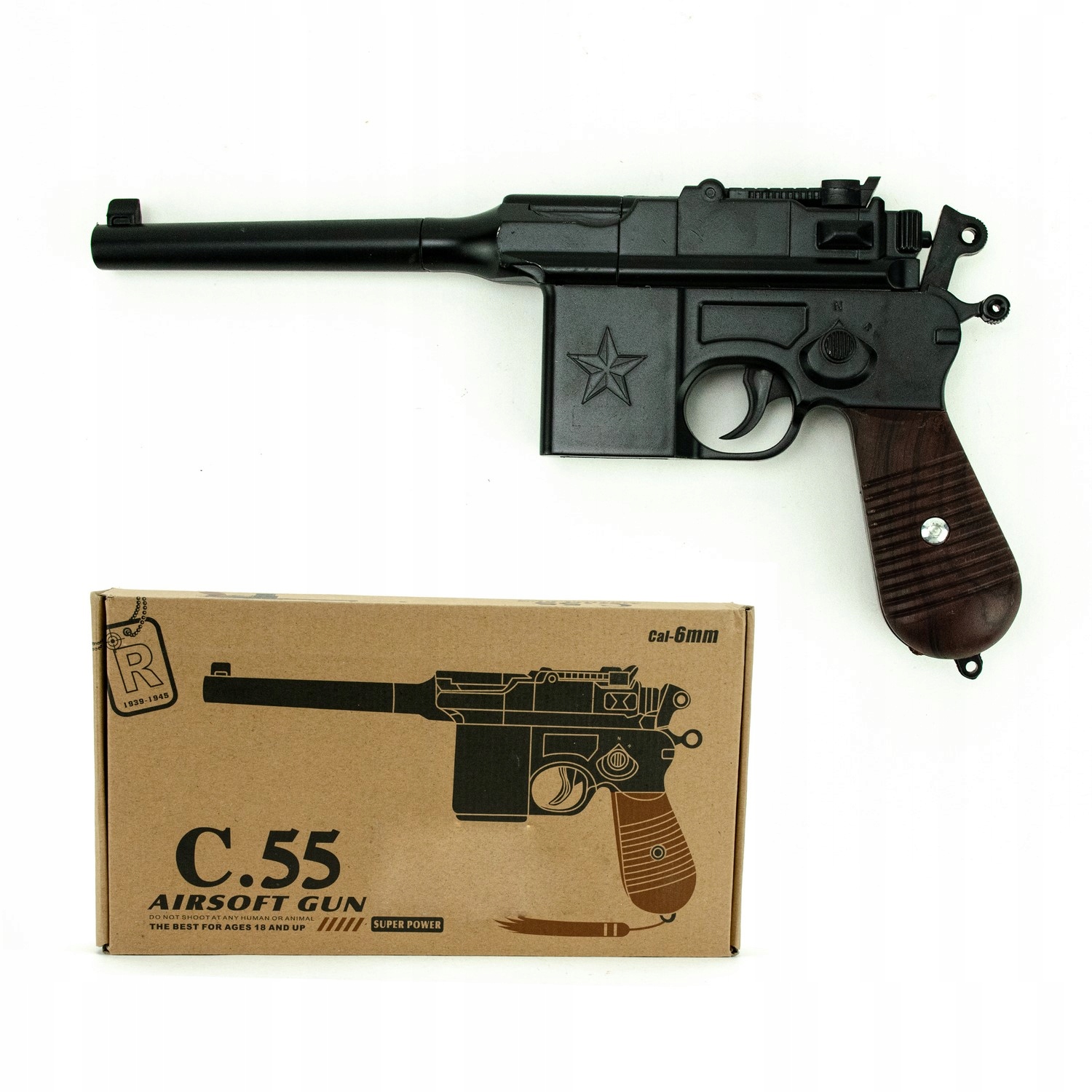 

Pistolet Metalowy Replika Asg Na Kulki Zabawki