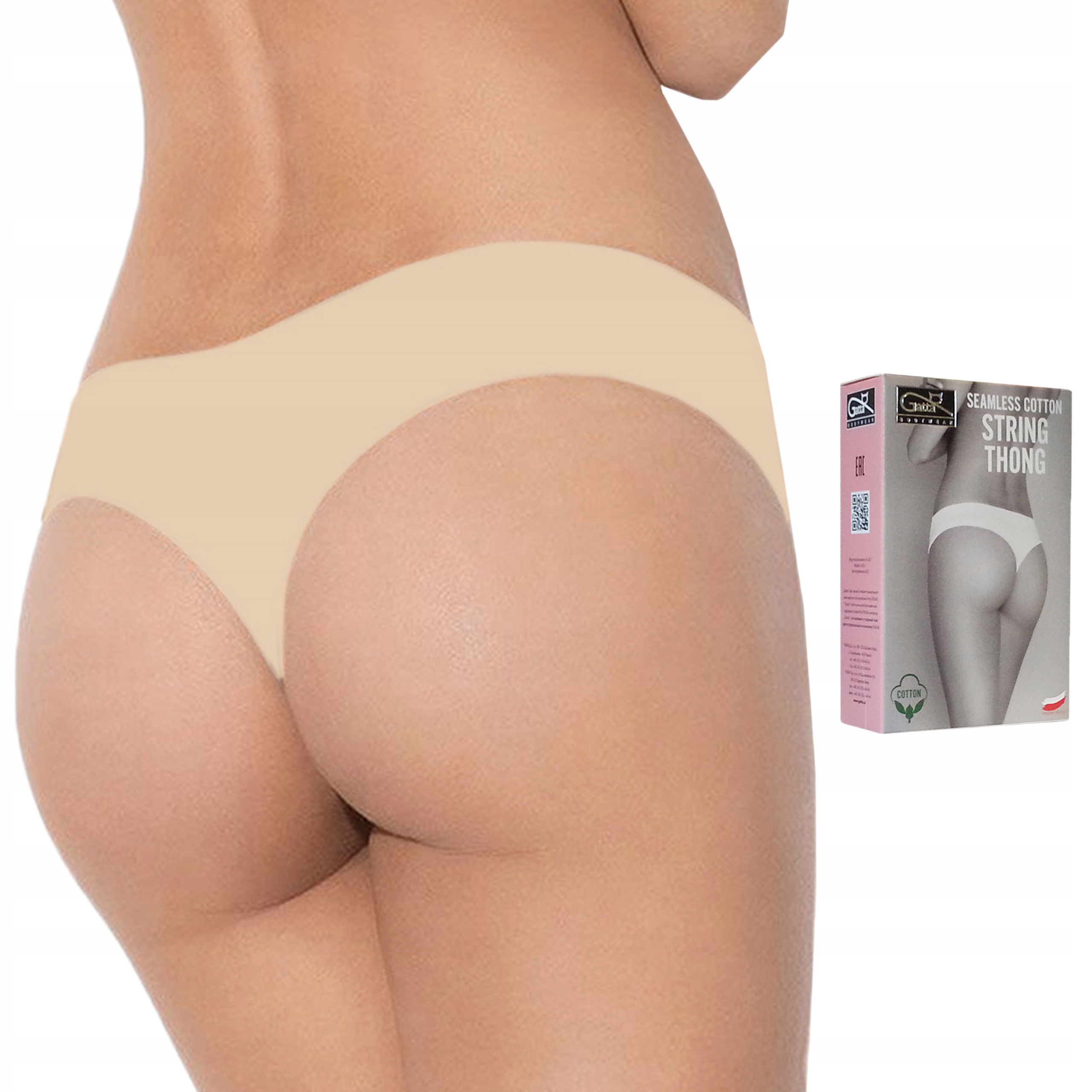 

Gatta stringi, majtki String Thong bawełna light S