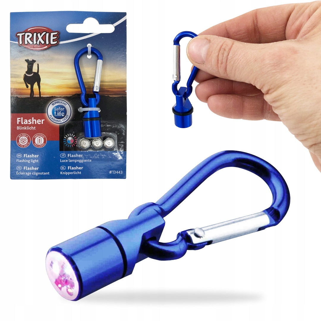 

Zawieszka Lampka Światełko Obrożę Psa Kota Trixie