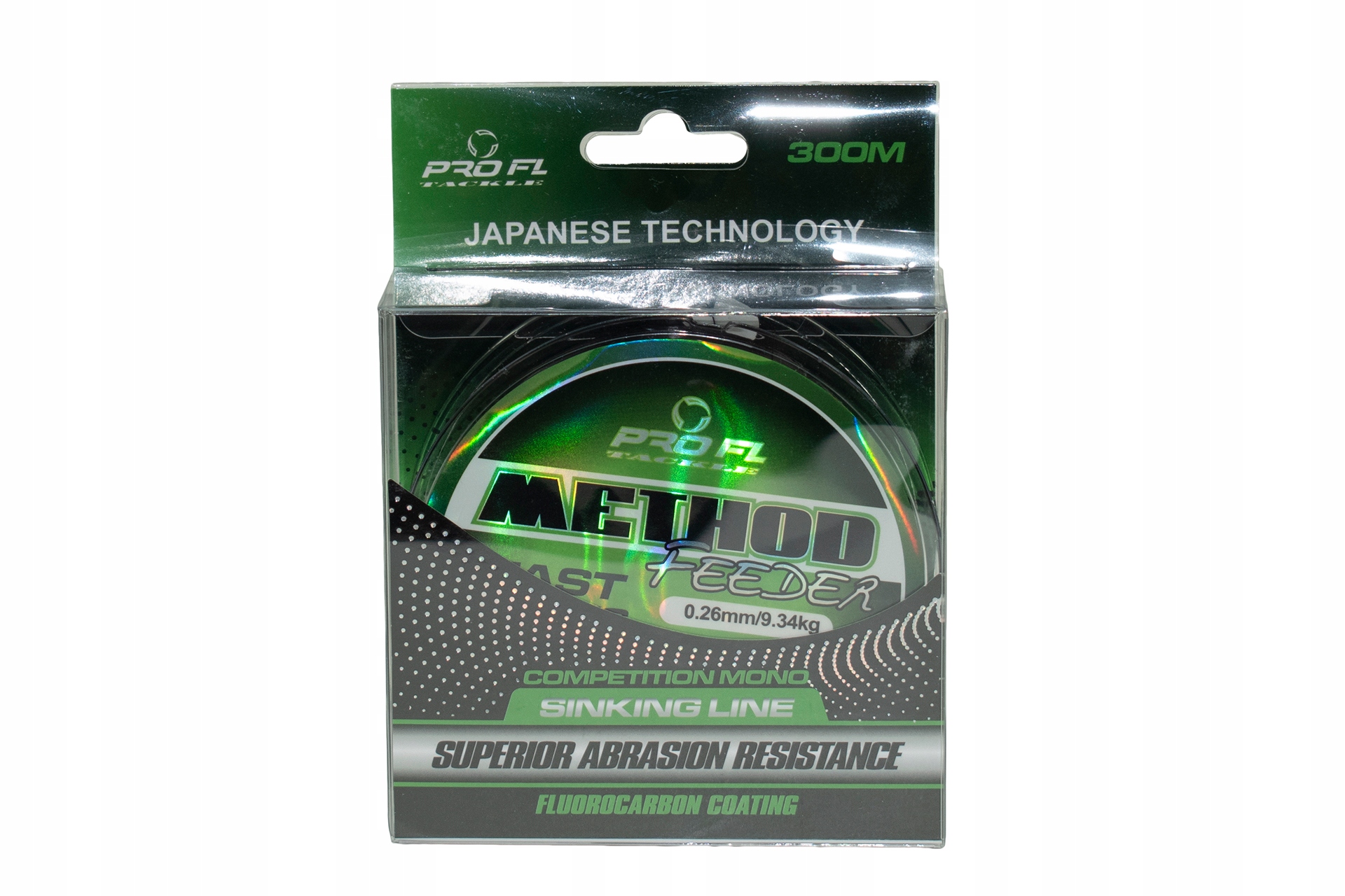 Czarna żyłka Method Feeder Pro Fl 0,26mm 9,34kg 300m nie przegrubiona