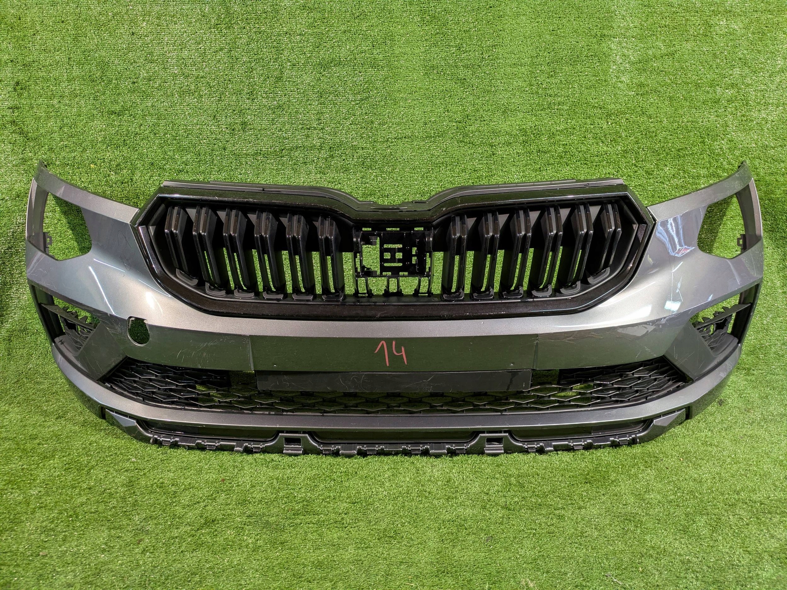 front bumper front SKODA KAMIQ LIFT 23- without PDC NR.Z14