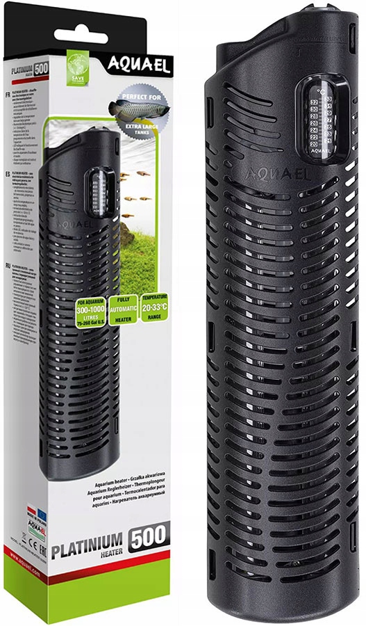 

Aquael Platinium Heater 500 Grzałka do Akwarium