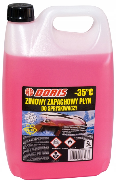 Зимняя жидкость -35°C 5L для бизнеса палитра X176
