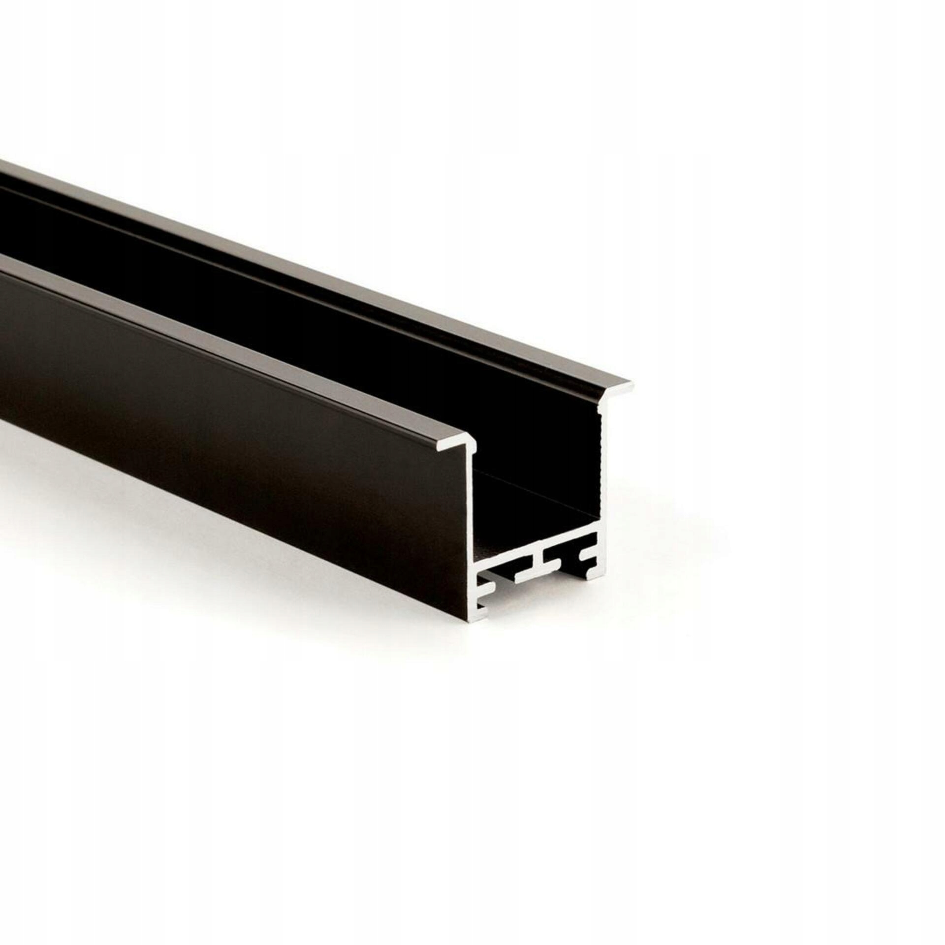 Light Impressions Deko-Light Combo Klick profil s krídlami 35 F čierna, 3m 970