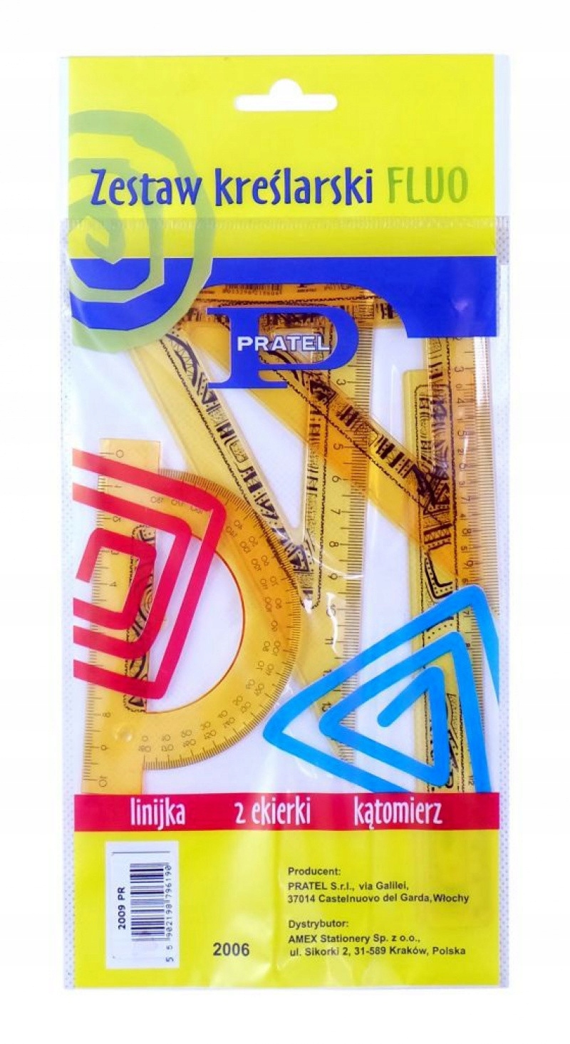ZESTAW GEOMETYCZNY SZKOLNA LINIJKA EKIERKA SZKOLNA