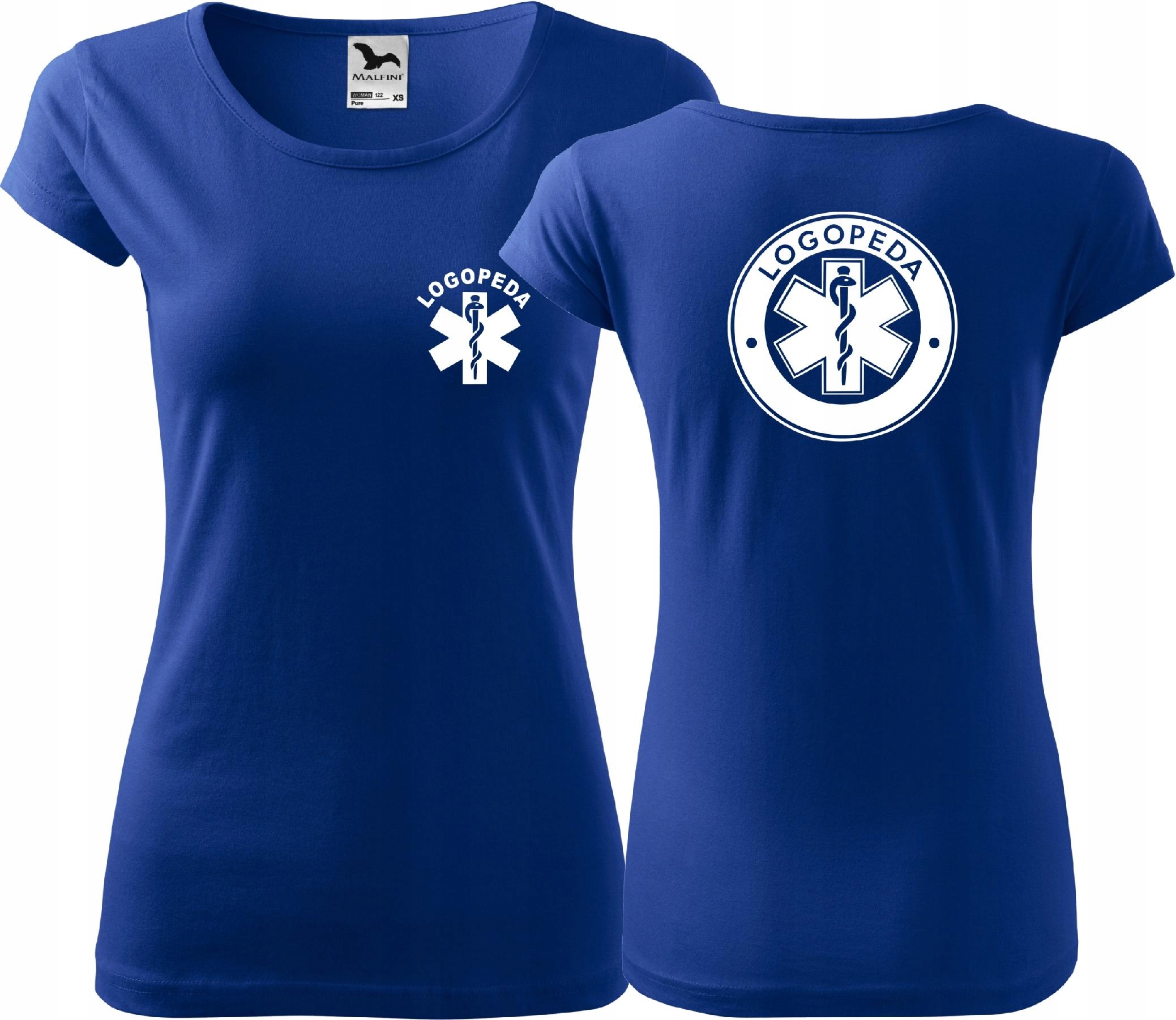 

Damska koszulka Pure t-shirt nadruk Logopeda r.XXL