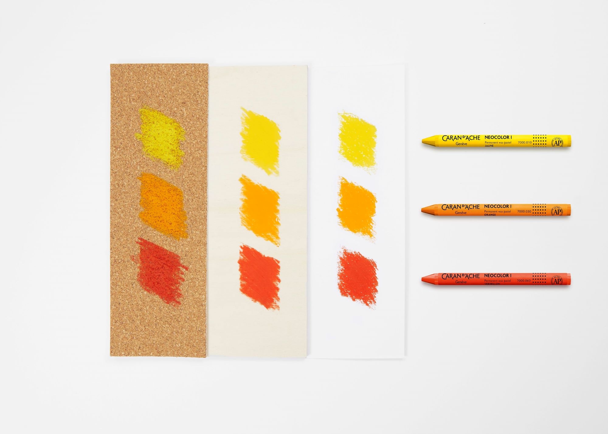 Pastely "Neocolor I", 40 barev, Caran D'ache 7000.340