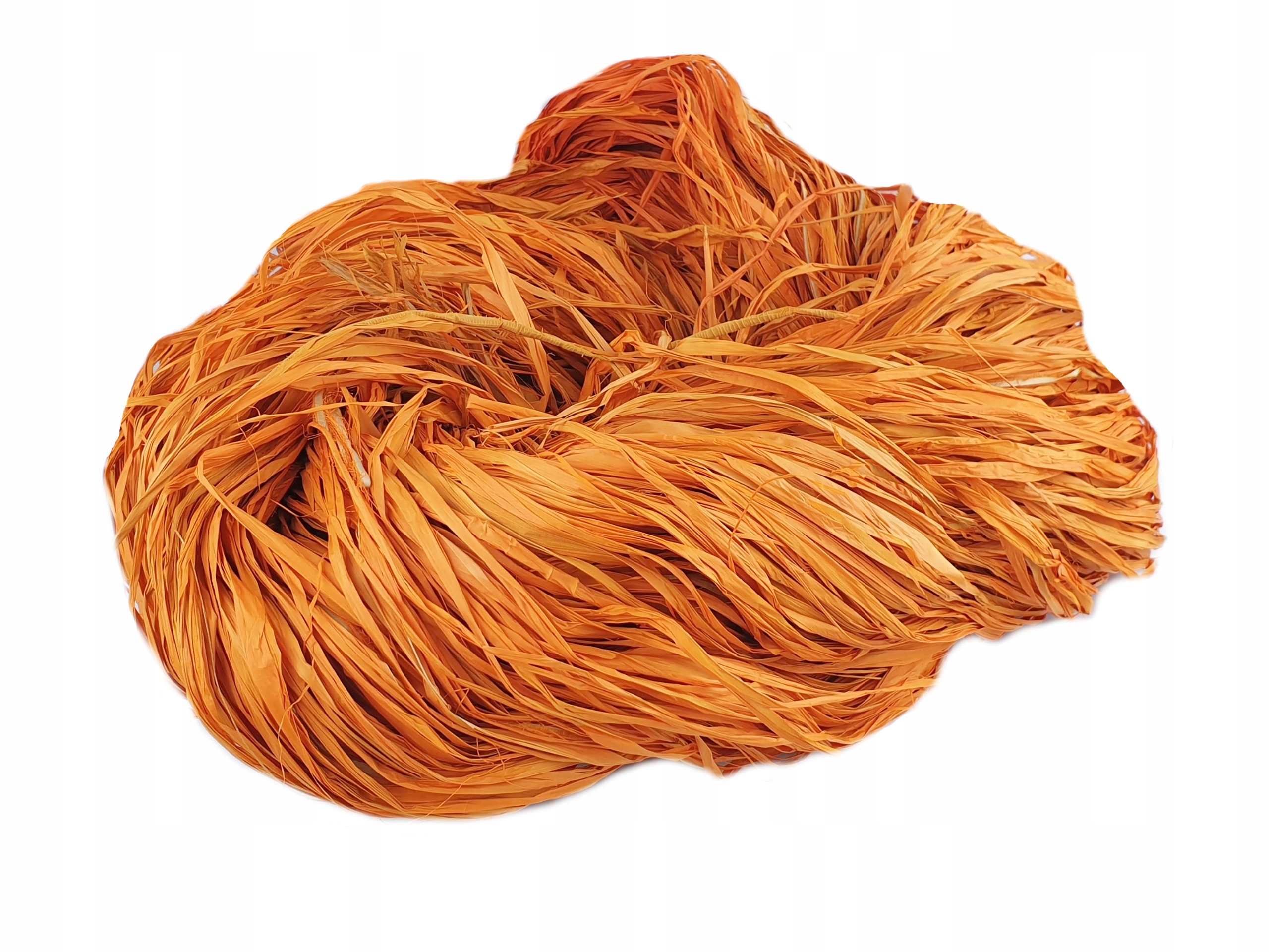 

Rafia Sznurek Wstążka duża paka 250g pomarańczowa