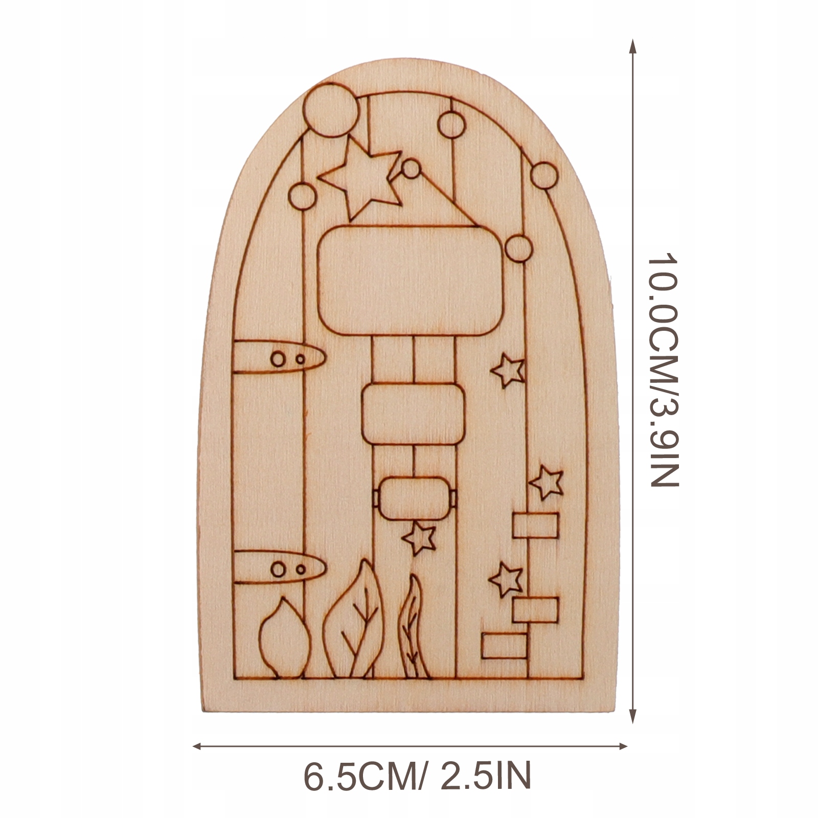 DRZWI I OKNO WRÓŻKI PASUJĄCE DO DEKORACJI DOMU MINI OGRÓD DOMOWY Materiał drewno