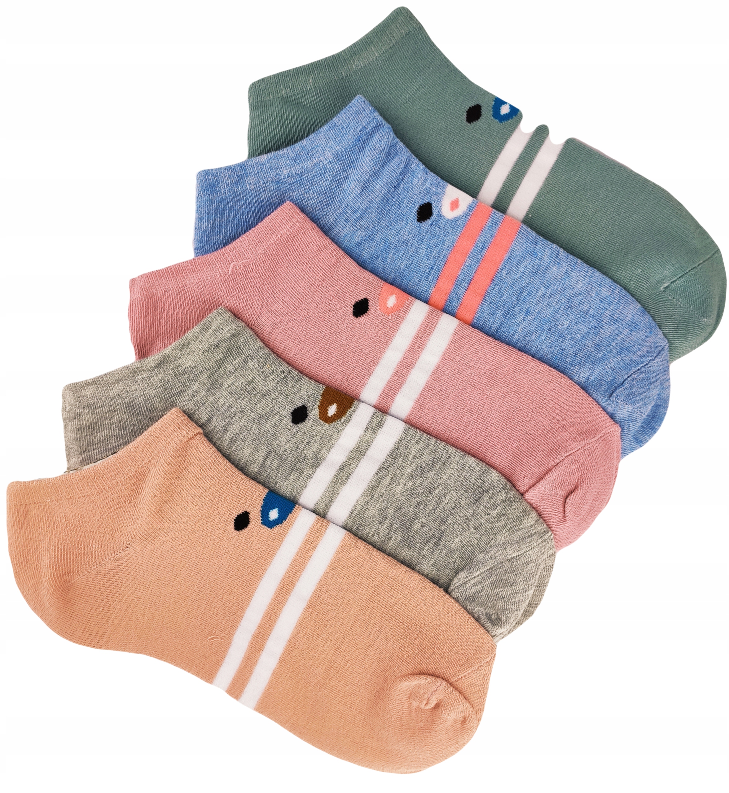 

Skarpety Stopki Damskie Paski 5-PAR 35-38 Socks