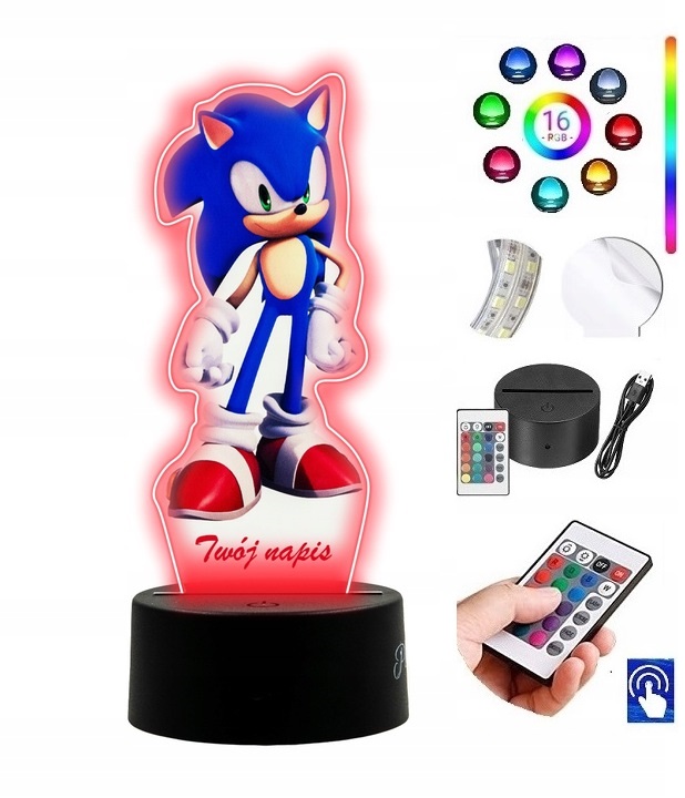

Lampka Na Biurko Uv Sonic Błyskawica Led Plexido