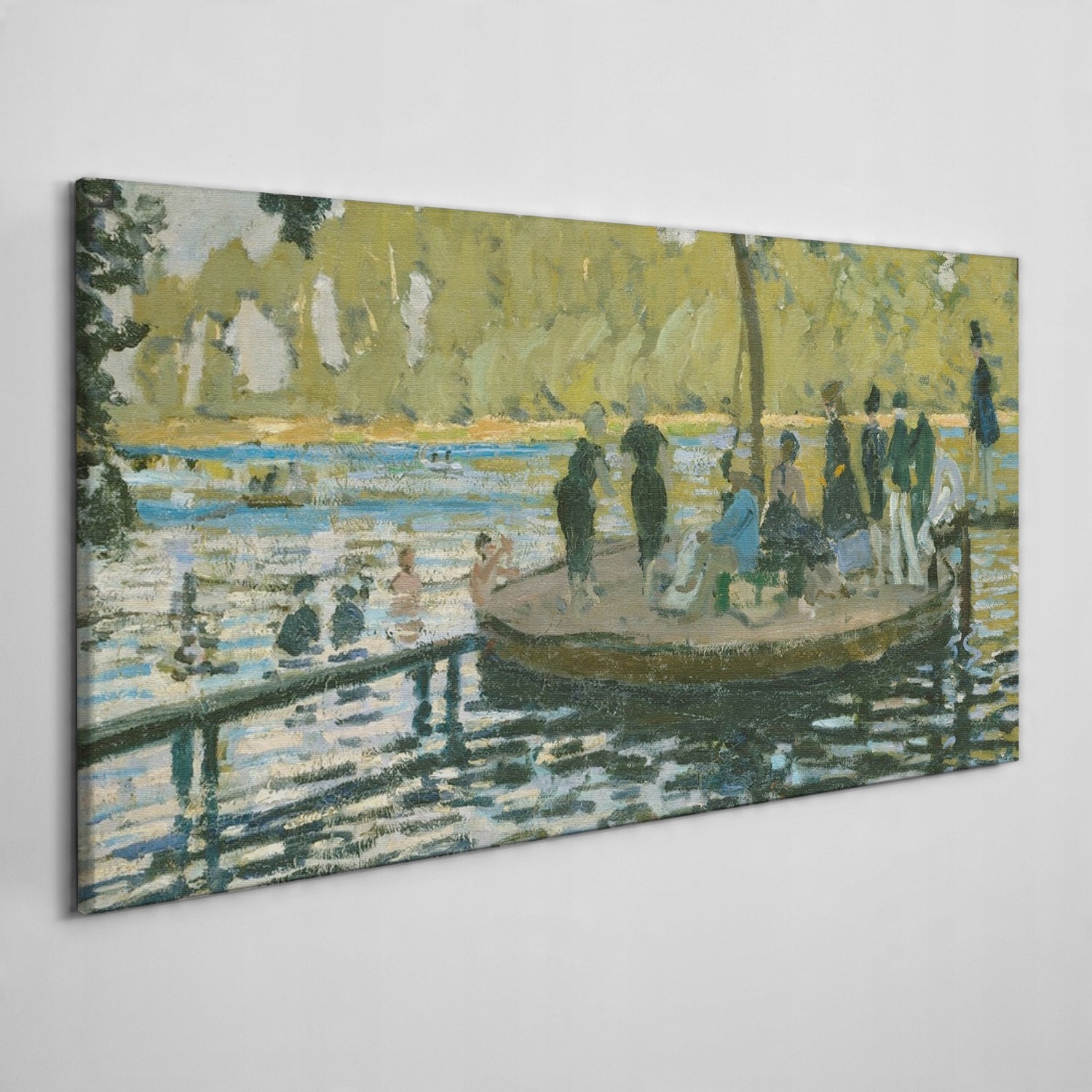

Obraz na płótnie La grenouillère Monet 120x60 cm