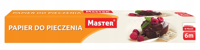 

Papier Do Pieczenia Master Mocny 29cm x 6m
