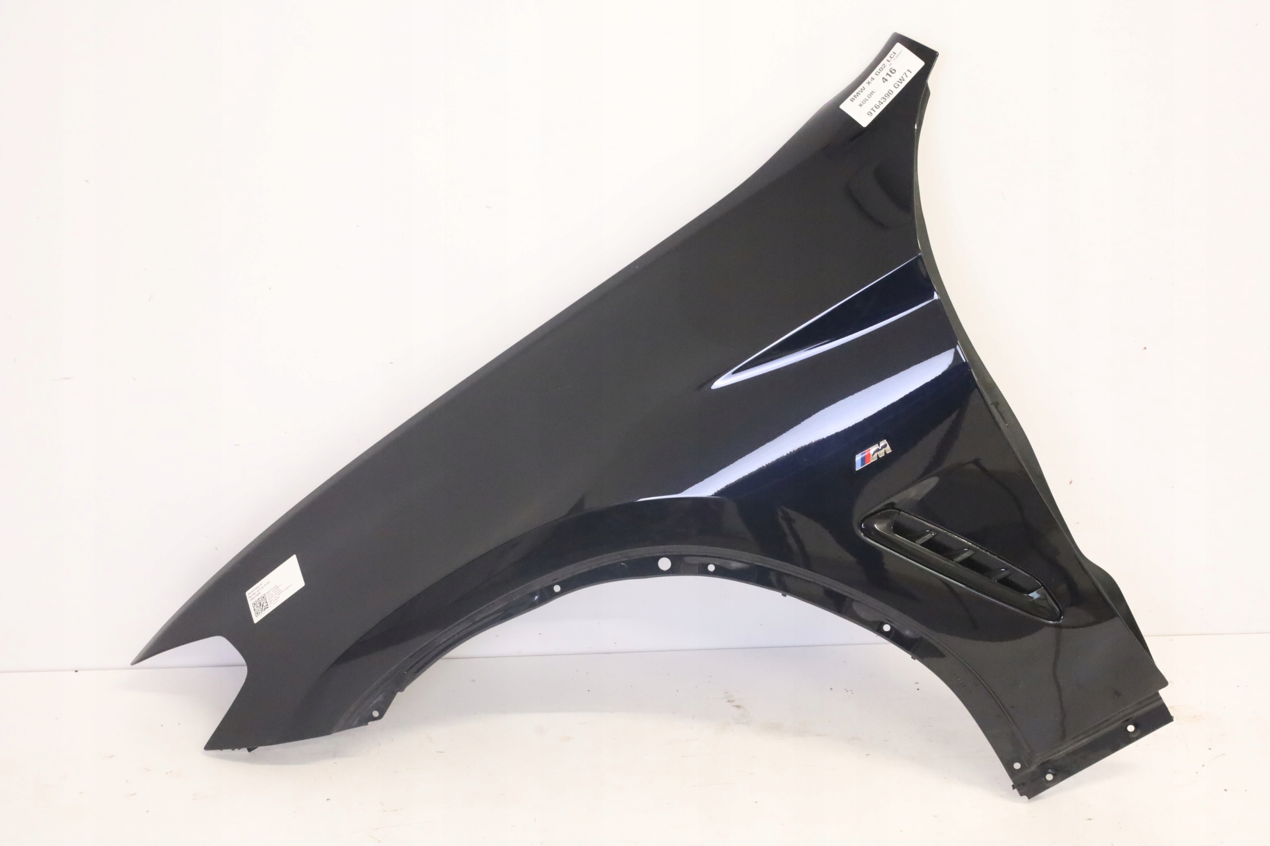 BŁOTNIK LEWY PRZÓD PRZEDNI BMW X3 X4 G01 G02 416