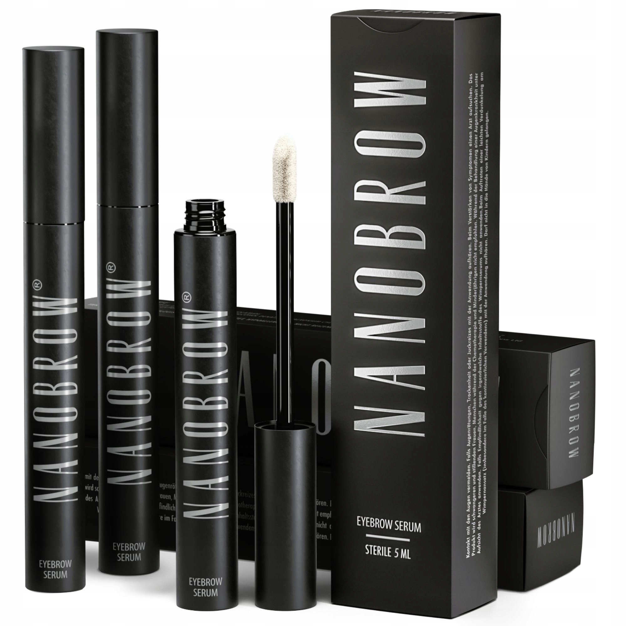 3x Sérum na obočí Nanobrow Eyebrow Serum 5ml