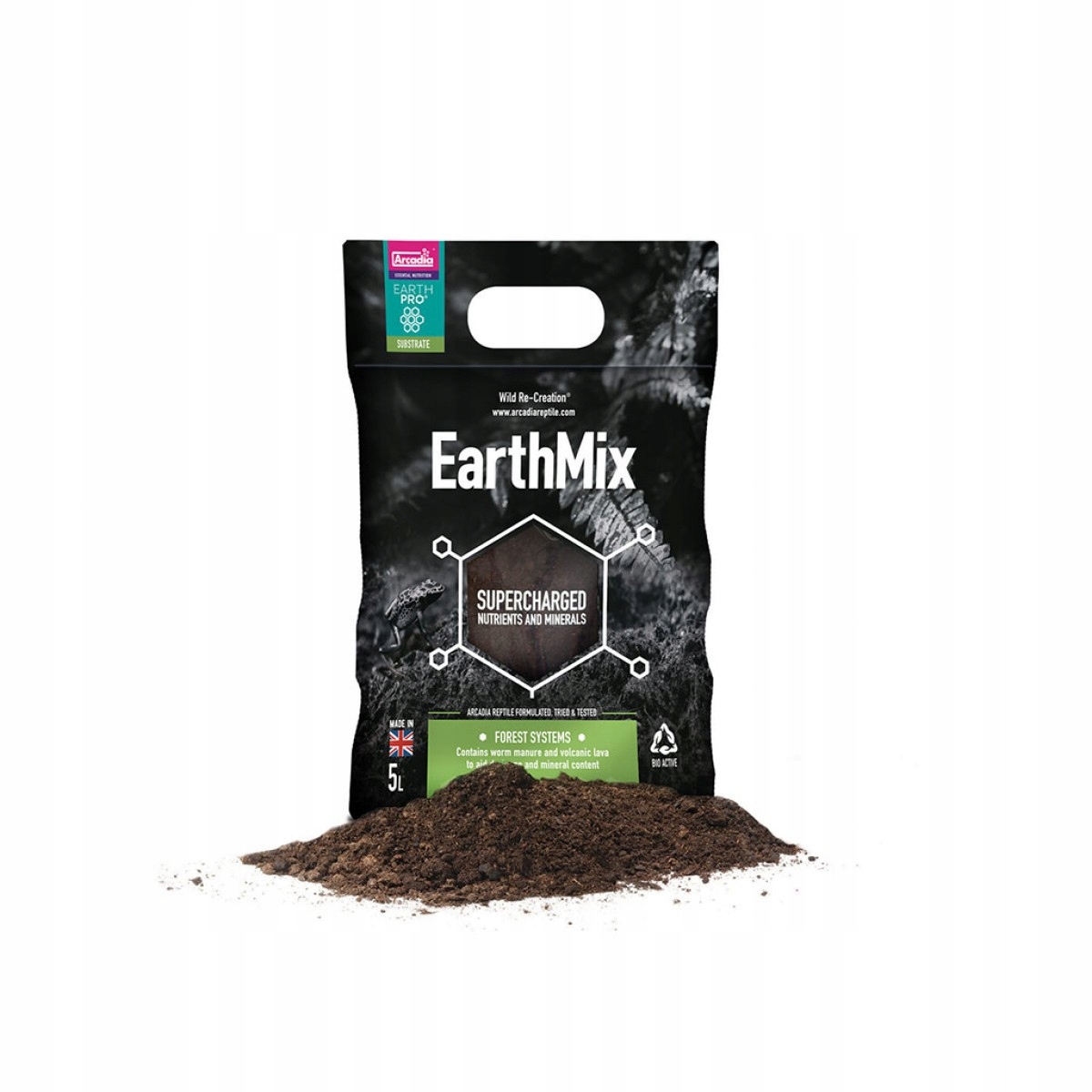 

Aktywne Podłoże do Terrarium Roślinnego Forest 10L