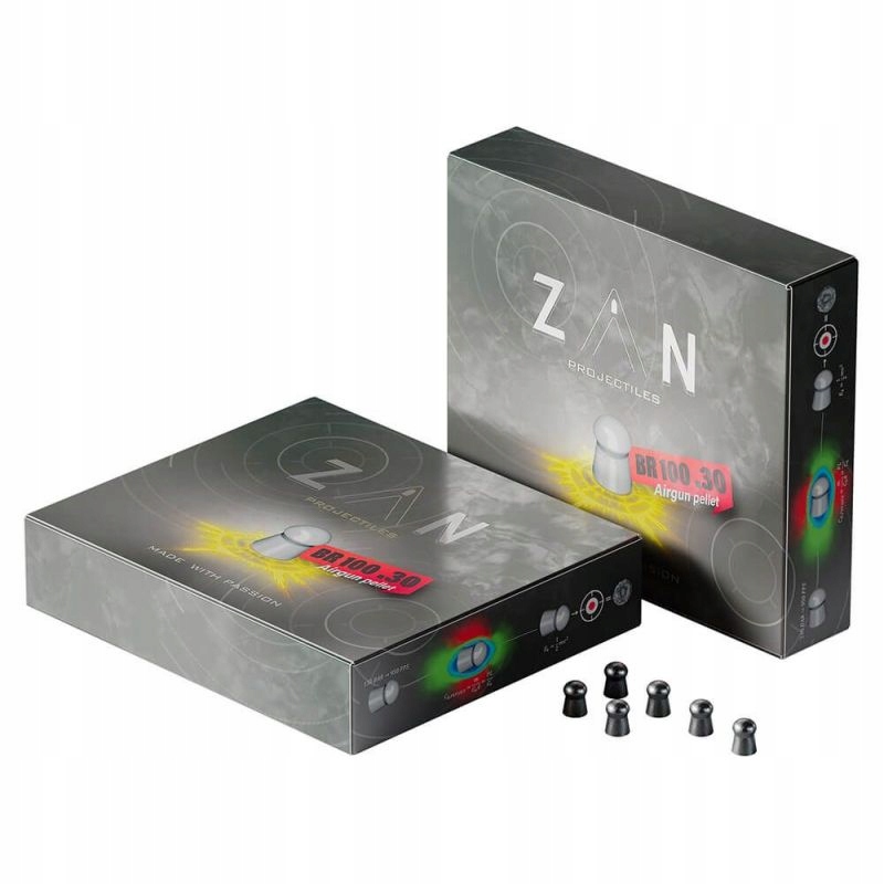 Śrut Zan BR50 Benchrest 7,62 mm (,30) 48 Grain (3,11GRAM) 154szt