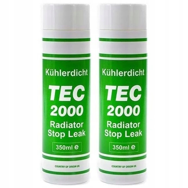 2xTEC2000 USZCZELNIACZ CHŁODNIC Radiator Stop Leak