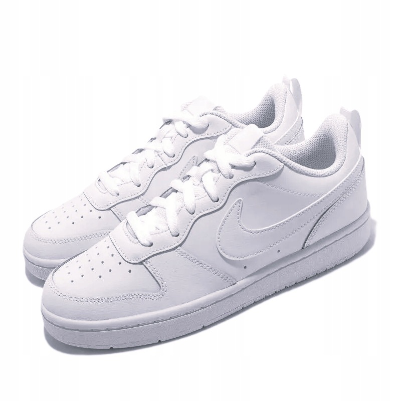 Pro Mládež Sportovní Boty Nike Court Borough kožená obuv vel. 38,5