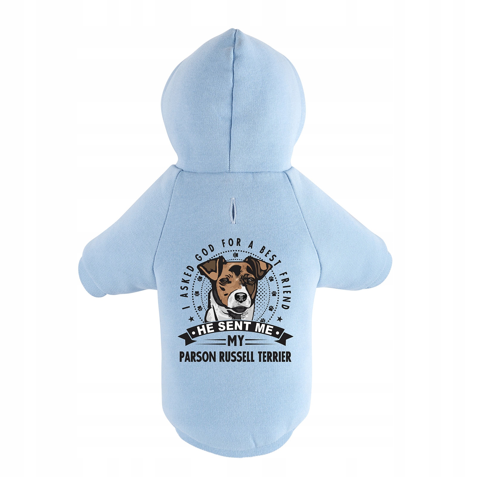 Levně Mikina pro psa Parson Russell Terrier Blue L